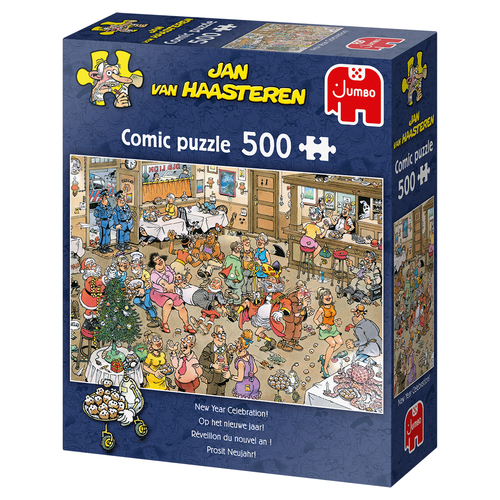 Jan van Haasteren - Op het nieuwe jaar! (500stuks) - Afbeelding 5