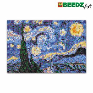 SES Creative – Beedz art – Van Gogh De sterrennacht