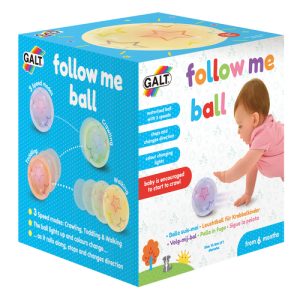 Volg-mij-bal met licht Ø 10,5cm