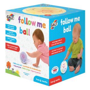Volg-mij-bal met licht Ø 10,5cm