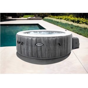 Intex PureSpa Deluxe Jacuzzi 196x71cm – GreyWood