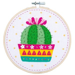 Knutselkit met vilt – Cactus