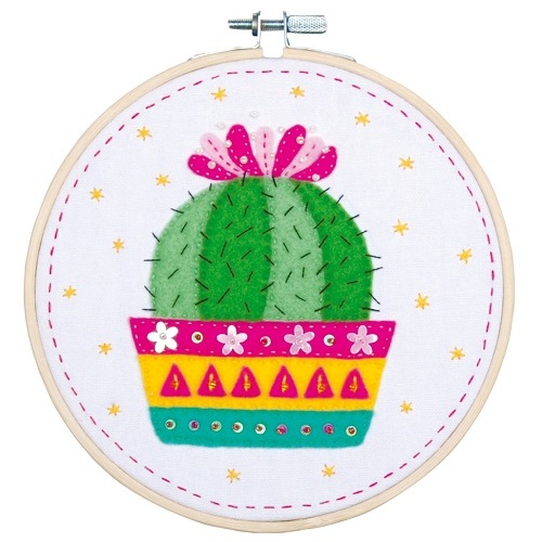 Knutselkit met vilt - Cactus