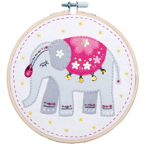 Knutselkit met vilt - Olifant