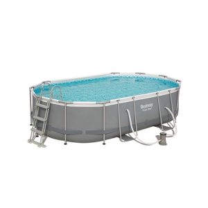 Bestway Power Steel Oval Frame Pool Set (488x305x107cm)