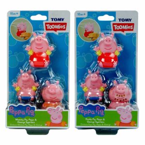 Tomy Toomies – Peppa Pig – Waterspuiters (3stuks)