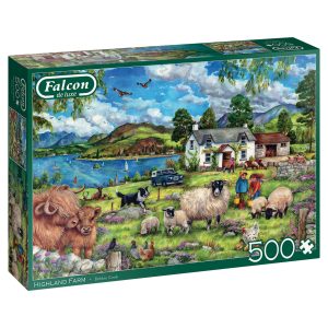 Puzzel Falcon De Luxe (500stuks) – Highland Farm
