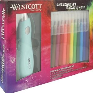 Westcott Electrische Airbrush Set (12 stiften + 36 motieven)