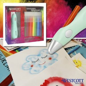 Westcott Electrische Airbrush Set (12 stiften + 36 motieven)