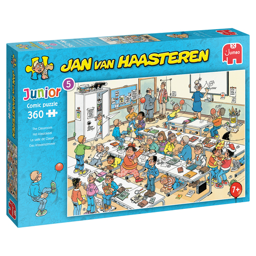 Jan van Haasteren Junior - Het Klaslokaal (360stuks)