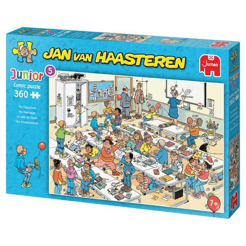 Jan van Haasteren Junior - Het Klaslokaal (360stuks) - Afbeelding 3