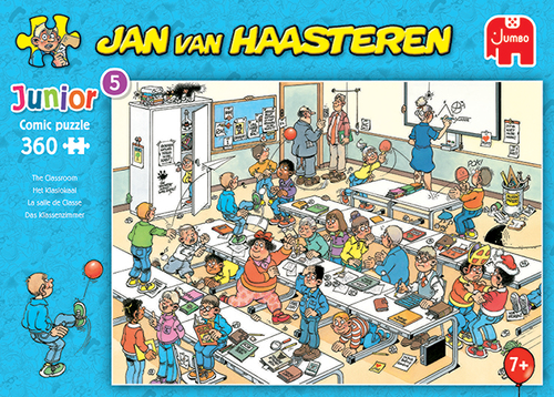 Jan van Haasteren Junior - Het Klaslokaal (360stuks) - Afbeelding 4