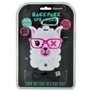 Muy Pop Backpack Speaker – Llama