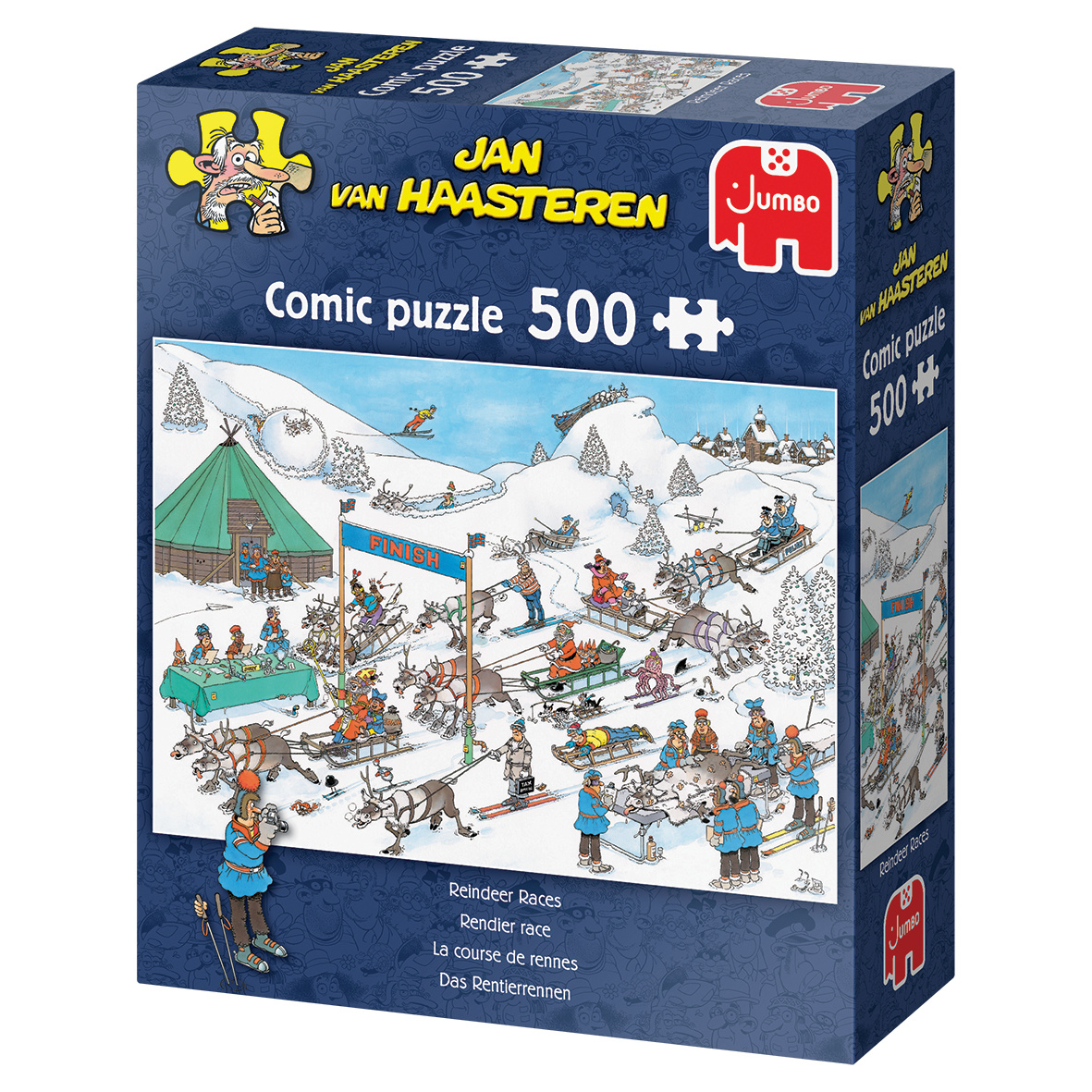 Jan van Haasteren - Rendier Race (500stuks) - Afbeelding 5