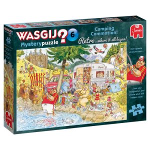 Wasgij? Retro Mystery 6 – Onrust op de camping! (1000stuks)