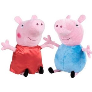 Peppa Pig – Knuffel (pluche) Peppa Pig OF George (20cm) – 1 exemplaar