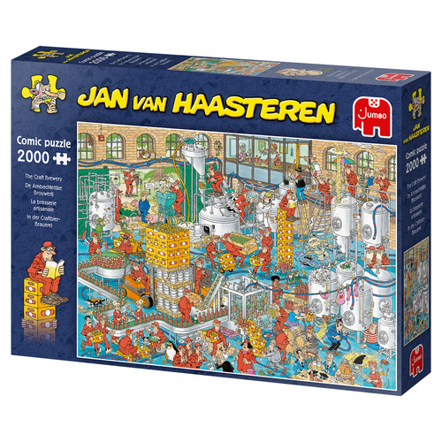 Jan van Haasteren - De ambachtelijke brouwerij (2000stuks) - Afbeelding 3