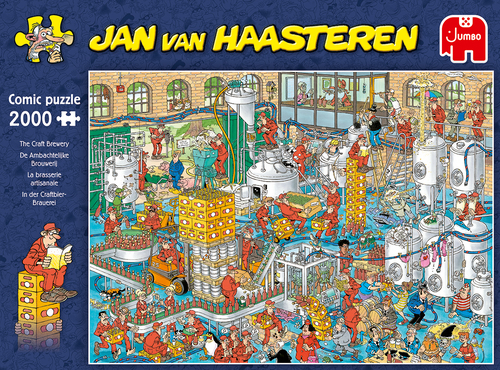 Jan van Haasteren - De ambachtelijke brouwerij (2000stuks) - Afbeelding 4