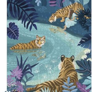 Janod – Puzzel (1000stuks) – Tiger Gathering