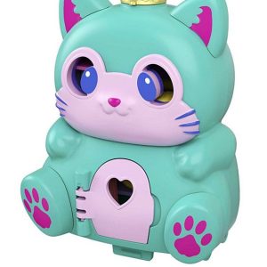 Polly Pocket – Draai & vind speelkoffer Cat Compact