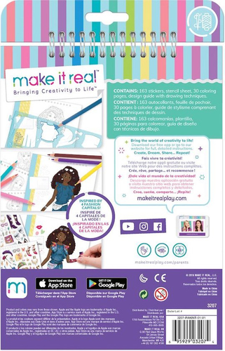 Make it Real - Fashion Design Sketchbook - City Style - Afbeelding 2