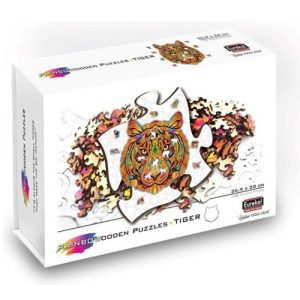 2D Rainbow Wooden Puzzel (138stuks) – Tijger