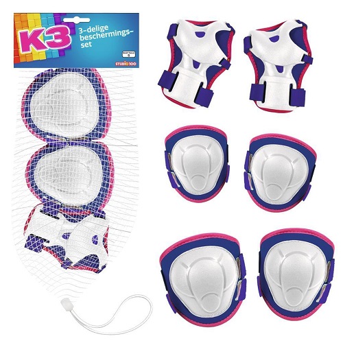 K3 - Bescherming rolschaatsen "Regenboog"