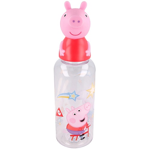 Peppa Pig Figurine 3D Waterfles