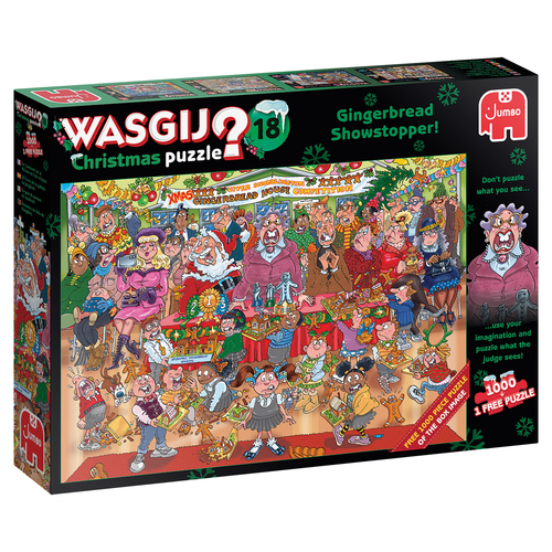 Wasgij Christmas 18 - Spectaculaire Speculaas! (2X1000 Stukjes) - Afbeelding 2