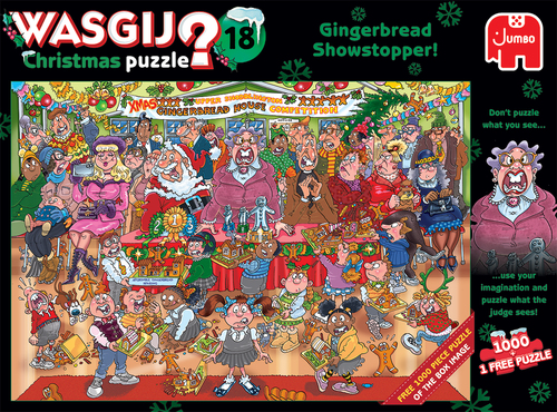 Wasgij Christmas 18 - Spectaculaire Speculaas! (2X1000 Stukjes) - Afbeelding 3