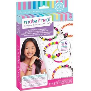 Make it Real – Armbanden Retro Neon Black & White