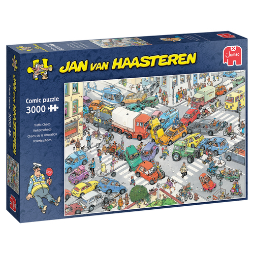 Jan van Haasteren - Verkeerschaos (3000stuks)