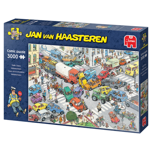 Jan van Haasteren - Verkeerschaos (3000stuks) - Afbeelding 2