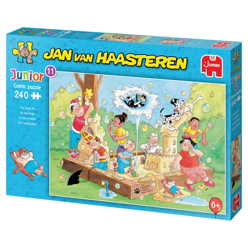 Jan van Haasteren Junior 11 - De Zandbak (240stuks) - Afbeelding 4