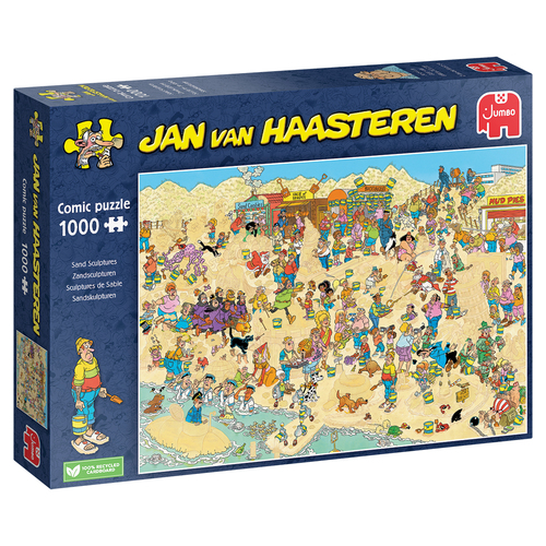 Jan van Haasteren - Zandsculpturen (1000stuks)