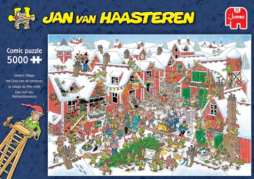 Jan van Haasteren - Het Dorp van de Kerstman (5000stuks) - Afbeelding 2