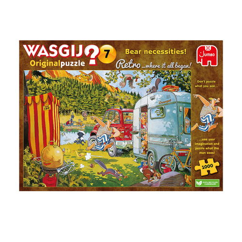 Wasgij Retro Original 7 - Bereleuk Hier! (1000 Stukjes) - Afbeelding 3