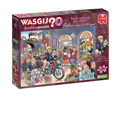Wasgij Destiny 7 - Rock Around The Clock! (1000 Stukjes)