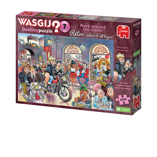 Wasgij Destiny 7 - Rock Around The Clock! (1000 Stukjes) - Afbeelding 2