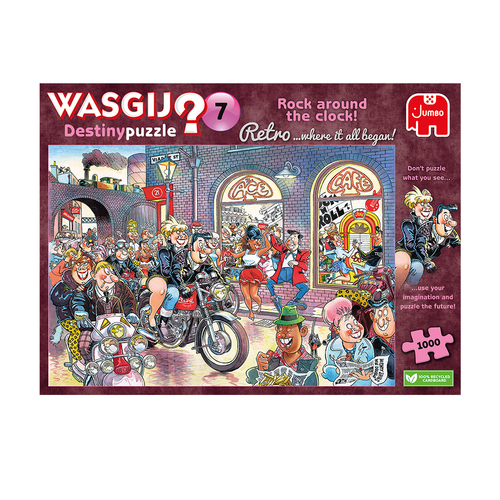 Wasgij Destiny 7 - Rock Around The Clock! (1000 Stukjes) - Afbeelding 3
