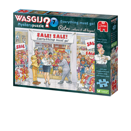 Wasgij Retro Mystery 7 - Uitverkoop! (1000 Stukjes) - Afbeelding 2