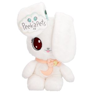 PeekaPets Bunny (pluche) – 20cm (wit)
