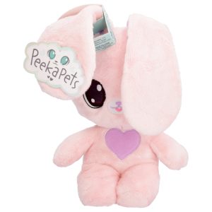 PeekaPets Bunny (pluche) – 20cm (roze)