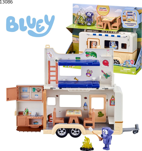 Bluey - Kampeeravonturen Speelset - Afbeelding 4