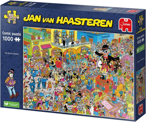 Jan van Haasteren - Comic Dia de los Muertos (1000stuks) - Afbeelding 2