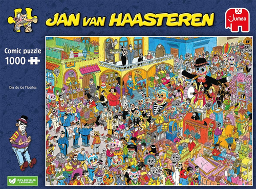 Jan van Haasteren - Comic Dia de los Muertos (1000stuks) - Afbeelding 3