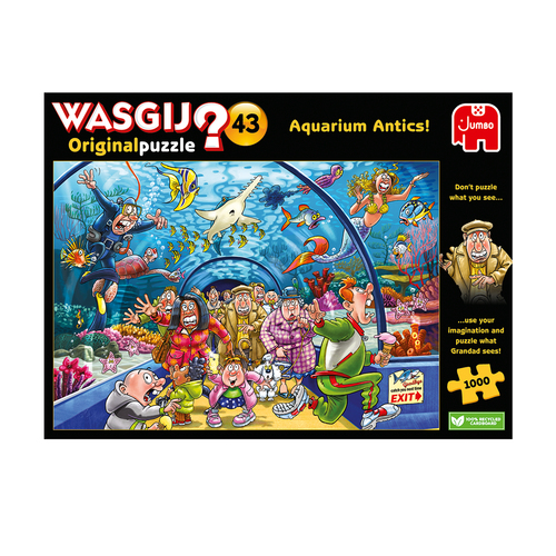Wasgij? Original 43 - Aquarium Antics! (1000stuks) - Afbeelding 3