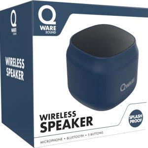 Qware Sound Bluetooth Speaker – blauw