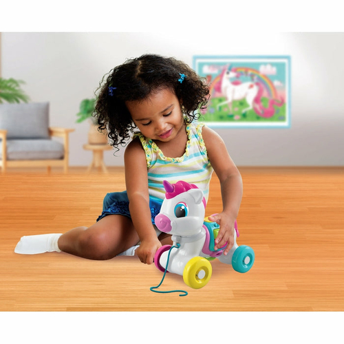Baby Clementoni - Pull Along - Baby Unicorn - Afbeelding 4