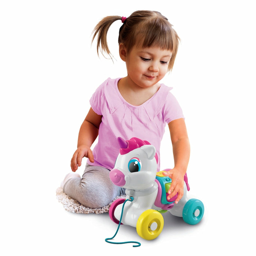 Baby Clementoni - Pull Along - Baby Unicorn - Afbeelding 5